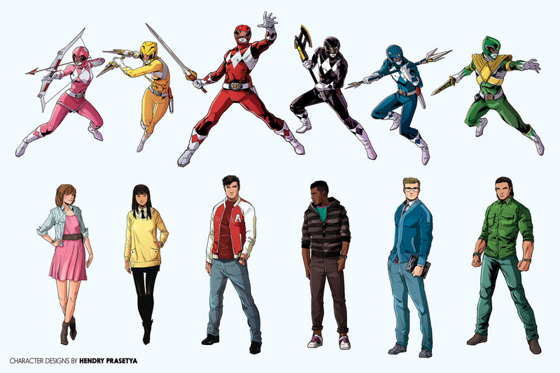 Illustration for article titled Boom's New Comic Book Power Rangers Look Unsurprisingly Like Power Rangers